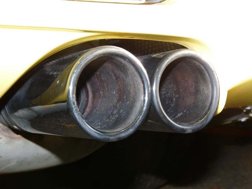 Cleaning black exhaust tips? The M3cutters